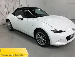 White Used 2016 Mazda MX5 Cabriolet | £10,450 (Fair price)
