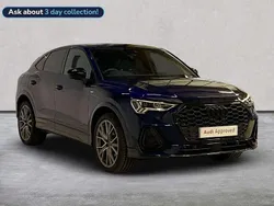 Blue Used 2025 Audi Q3 Black Edition SUV | £38,737 (A bit pricey)