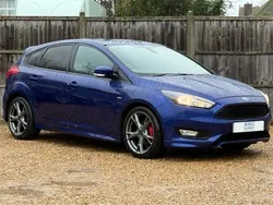 Blue Used 2018 Ford Focus ST-Line X Hatchback | £9,990 (Super price)
