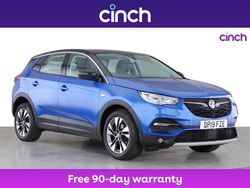 Blue Used 2019 Vauxhall Grandland X Sport SUV | £9,299 (A bit pricey)
