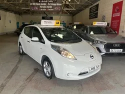 White Used 2017 Nissan Leaf Acenta Hatchback | £5,897 (Super price)