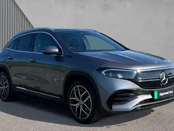 Mountain grey metallic Used 2021 Mercedes EQA250 AMG Line Premium SUV | £22,491 (Fair price)