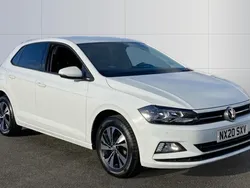 White Used 2020 VW Polo Match Hatchback | £16,336 (Fair price)