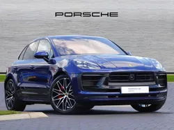 Gentian blue metallic Used 2022 Porsche Macan GTS SUV | £69,890 (A bit pricey)