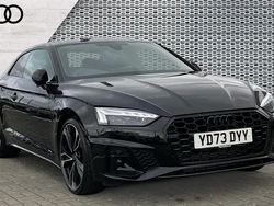 Black Used 2023 Audi A5 Black Edition Coupe | £27,435 (Fair price)