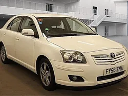White Used 2006 Toyota Avensis T3 Hatchback | £2,900 (Fair price)