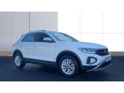 White Used 2023 VW T-Roc Life SUV | £18,547 (Fair price)
