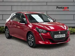 Red Used 2022 Peugeot 208 Allure Premium Hatchback | £14,999 (Fair price)