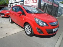 Red Used 2014 Vauxhall Corsa Excite Hatchback | £4,995 (A bit pricey)