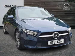 Blue Used 2021 Mercedes A180 Executive Hatchback | £19,990 (Fair price)