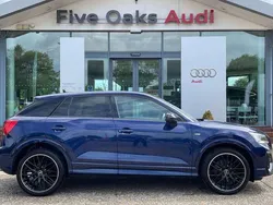 Blue Used 2021 Audi Q2 Black Edition SUV | £21,190 (A bit pricey)