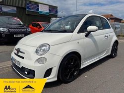 White Used 2013 Abarth 500C Cabriolet | £5,495