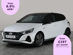 White Used 2023 Hyundai i20 N Line Hatchback | £14,217 (Fair price)