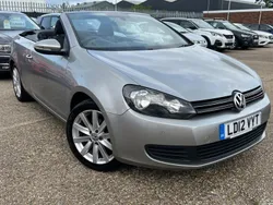 Silver Used 2012 VW Golf Cabriolet SE Cabriolet | £3,881 (Fair price)