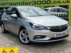 Silver Used 2016 Vauxhall Astra SRi Hatchback | £6,950 (Fair price)