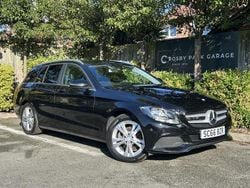 Black Used 2017 Mercedes C200 Executive Estate | £13,000 (Fair price)