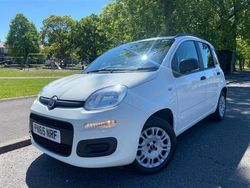 White Used 2015 Fiat Panda Easy Hatchback | £4,495 (Fair price)