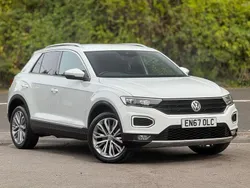 White Used 2018 VW T-Roc SEL SUV | £14,095 (Fair price)