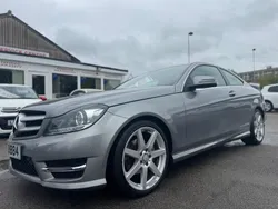 Silver Used 2015 Mercedes C250 Sport Edition Coupe | £9,495 (Super price)