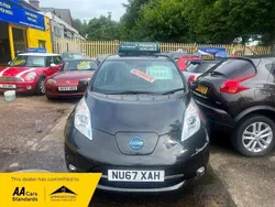 Black Used 2017 Nissan Leaf Acenta Hatchback | £5,995 (Good price)