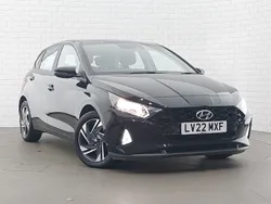 Black Used 2022 Hyundai i20 SE Hatchback | £15,998 (Fair price)