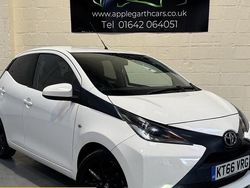 White Used 2017 Toyota Aygo x-style Hatchback | £6,290 (Fair price)