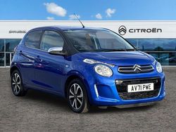 Blue Used 2021 Citroën C1 Shine Hatchback | £9,995 (Fair price)