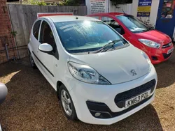 White Used 2013 Peugeot 107 Allure Hatchback | £3,395 (Fair price)