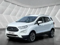 White Used 2019 Ford Ecosport Titanium SUV | £9,950 (Fair price)