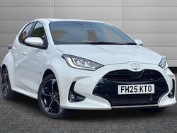 White New 2025 Toyota Yaris Hybrid Hatchback | £24,495 (Super price)