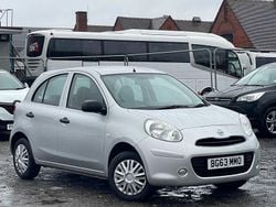 Silver Used 2014 Nissan Micra Visia Hatchback | £3,950 (Fair price)
