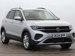 Silver New 2024 VW T-Cross Match SUV | £21,747 (Good price)