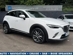 White Used 2015 Mazda CX-3 Inclusive SUV | £10,695 (Fair price)