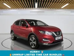 Red Used 2019 Nissan Qashqai N-Connecta SUV | £11,249 (Good price)