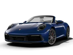 Gentian blue metallic Used 2021 Porsche 911 Carrera S Cabriolet | £96,990 (Good price)