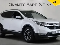 White Used 2021 Honda CR-V Hybrid SUV | £17,775 (Good price)