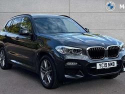 Sophisto grey xirallic Used 2019 BMW X3 M Sport SUV | £26,306 (Fair price)