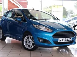 Blue Used 2015 Ford Fiesta Zetec Hatchback | £7,890 (A bit pricey)