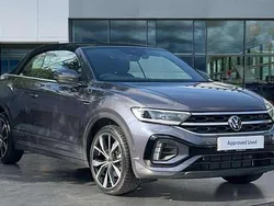 Smokey grey metallic black New 2025 VW T-Roc Cabriolet R-line Cabriolet | £32,611 (Fair price)