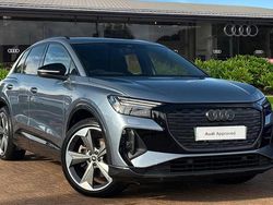 Blue Used 2025 Audi Q4 e-tron Black Edition SUV | £35,980 (Super price)