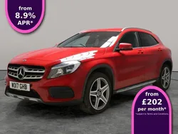 Red Used 2017 Mercedes GLA200 AMG line SUV | £12,243 (Fair price)