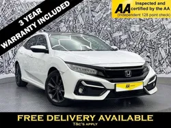 White Used 2021 Honda Civic EX Hatchback | £16,645 (Fair price)