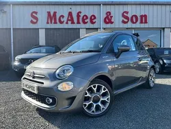 Grey Used 2021 Fiat 500 Sport Cabriolet | £10,900 (Fair price)