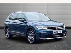 Blue Used 2022 VW Tiguan Elegance SUV | £24,990 (Fair price)