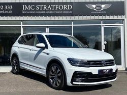 White Used 2020 VW Tiguan Allspace R-line SUV | £22,495 (Fair price)