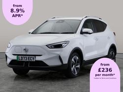 White Used 2023 MG ZS Trophy Connect Sedan | £17,273 (Fair price)