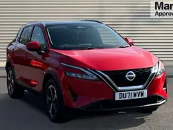 Red Used 2021 Nissan Qashqai N-Connecta SUV | £16,934 (Good price)