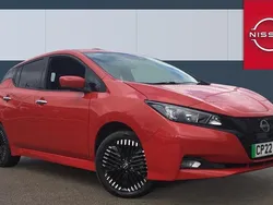Red Used 2022 Nissan Leaf N-Connecta Hatchback | £13,671 (Fair price)