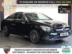 Black Used 2018 Mercedes CLA220 Sedan | £10,389 (Good price)