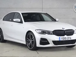 White Used 2019 BMW 320 M Sport | £21,900 (A bit pricey)